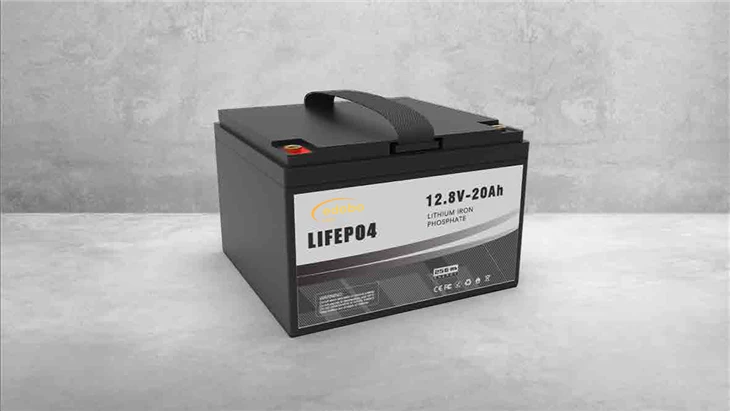 24V lithium-iontová baterie 12,8v 20ah