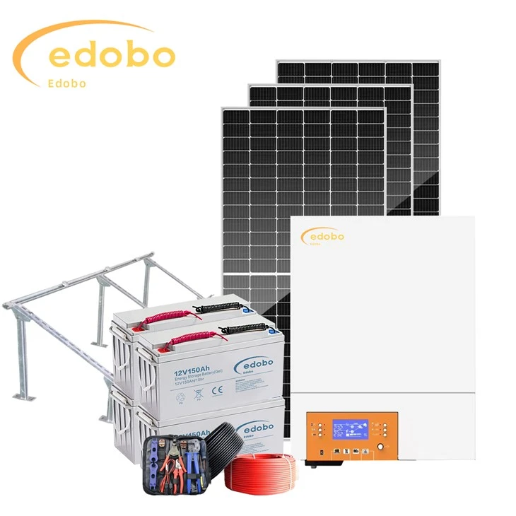 10kw Off Grid Solární systém s bateriemi