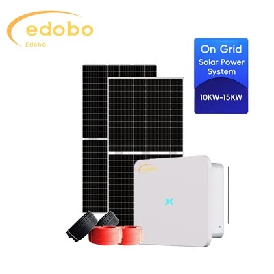Samostatný solární systém 10kw na mřížce
