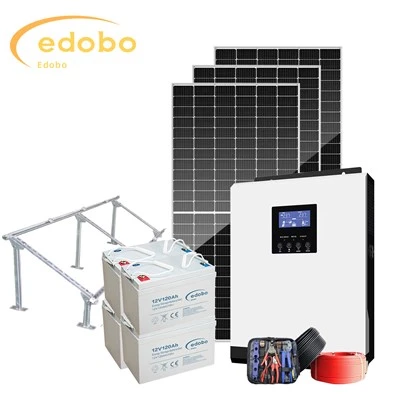 Diy solární panelový systém 5kw pro domácnost