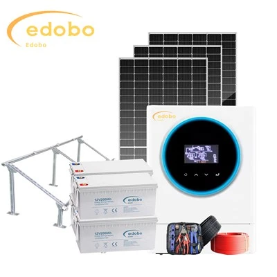 3kw solární energie s bateriovým úložištěm