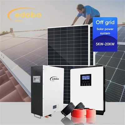 PV Generátor Solární Energetický Systém S Baterií