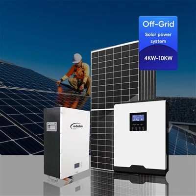 Solární energetický systém se solárním měničem na Off Grid